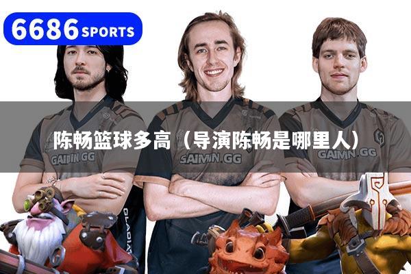 详细阅读:陈畅篮球多高(导演陈畅是哪里人) 陈畅篮球多高(导演陈畅是哪里人)